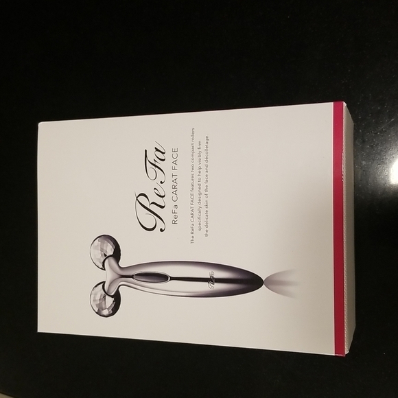 💕REFA💕 ReFa Carat Face New in Box Beauty Face Neck Roller Tool Tighten  Tone - Picture 10 of 17